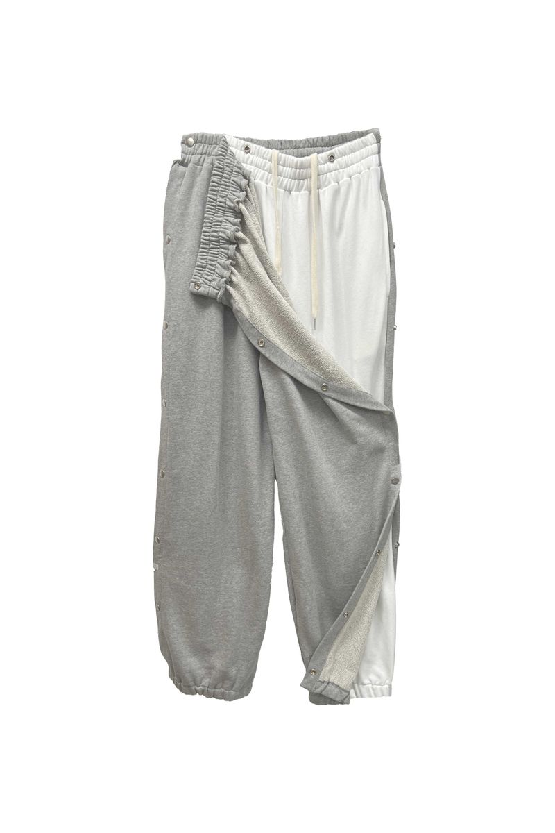 PITA SNAP OFF SWEAT PANTS / MELANGE