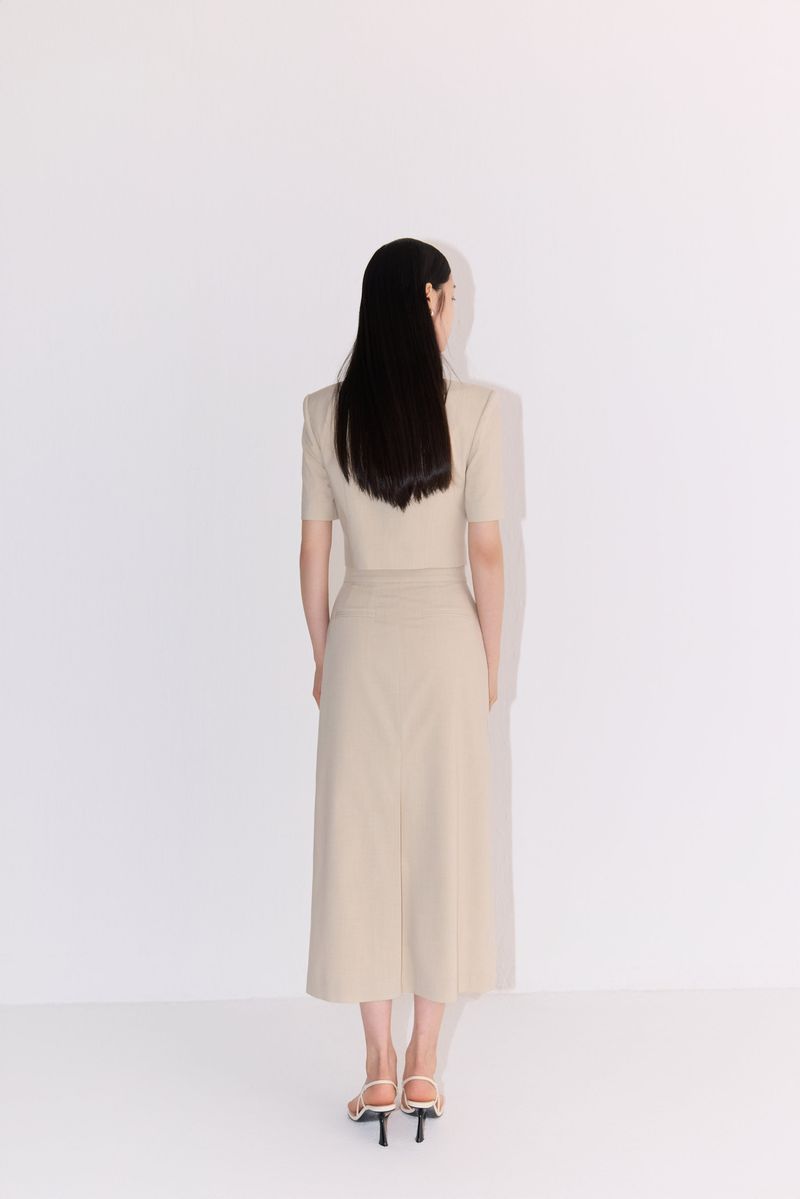 NO.35 JACKET - BEIGE