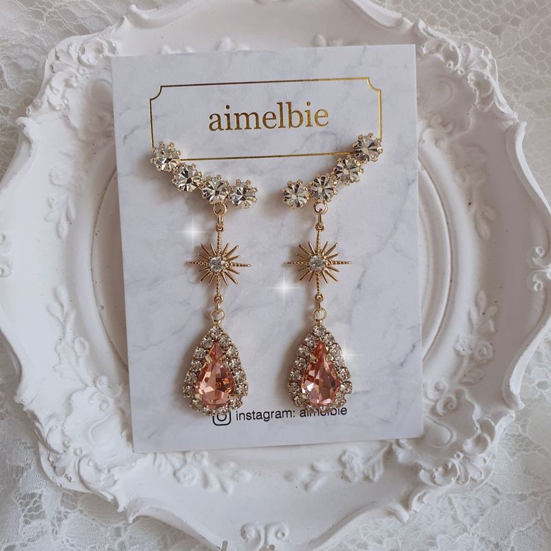 Stellar Elf Earring - Peach