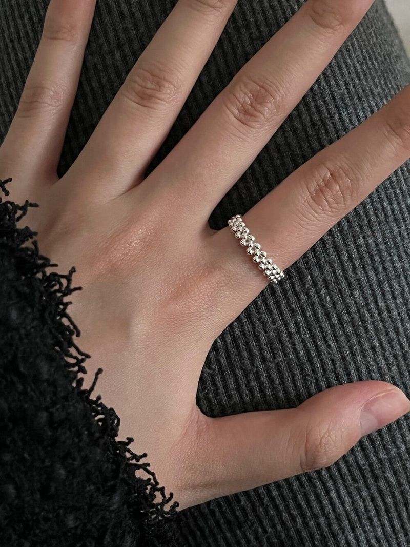 (silver925) Lune free ring