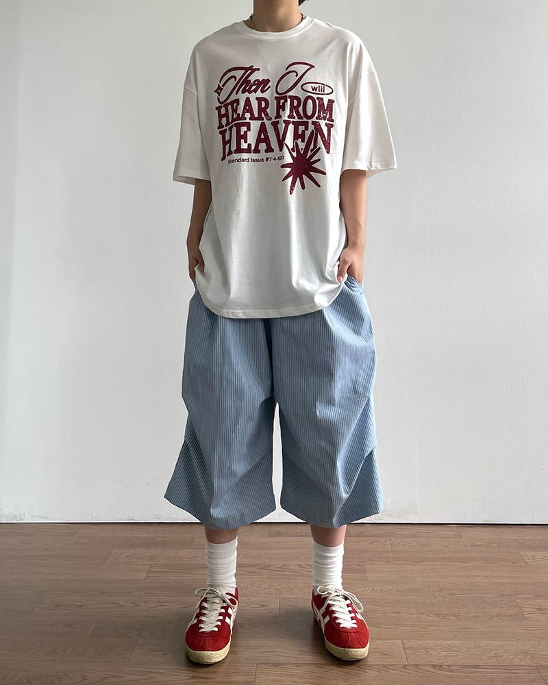 Onew Stripe Half Pants