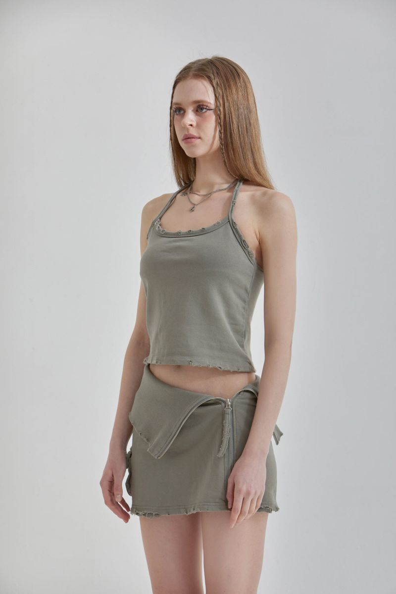 RIBBED SKIRT