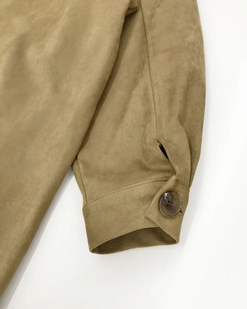 Saco Suede Half Coat (2color)