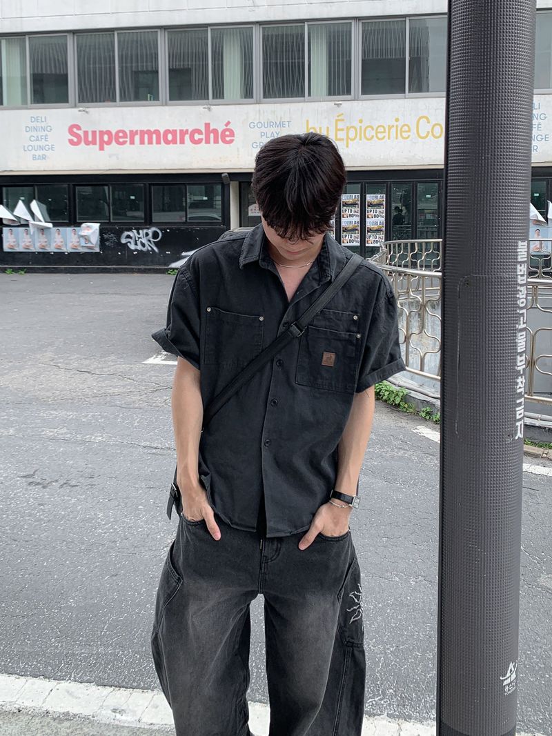 Fukui Double Patch Short Sleeve Shirt