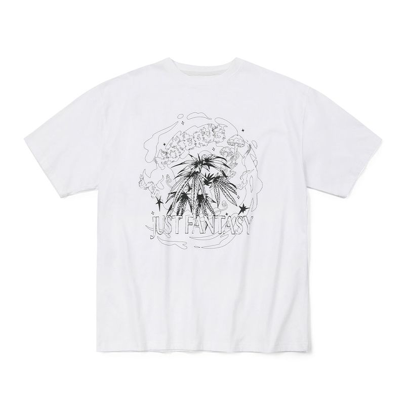 Express Holiday（エクスプレスホリデー）の「ファンタジーハーフTシャツ_ホワイト（トップス）」