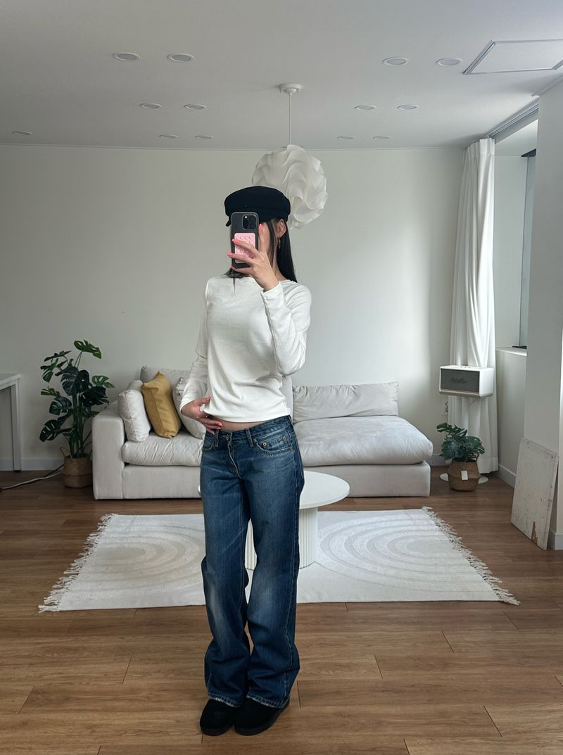 silky basic tee