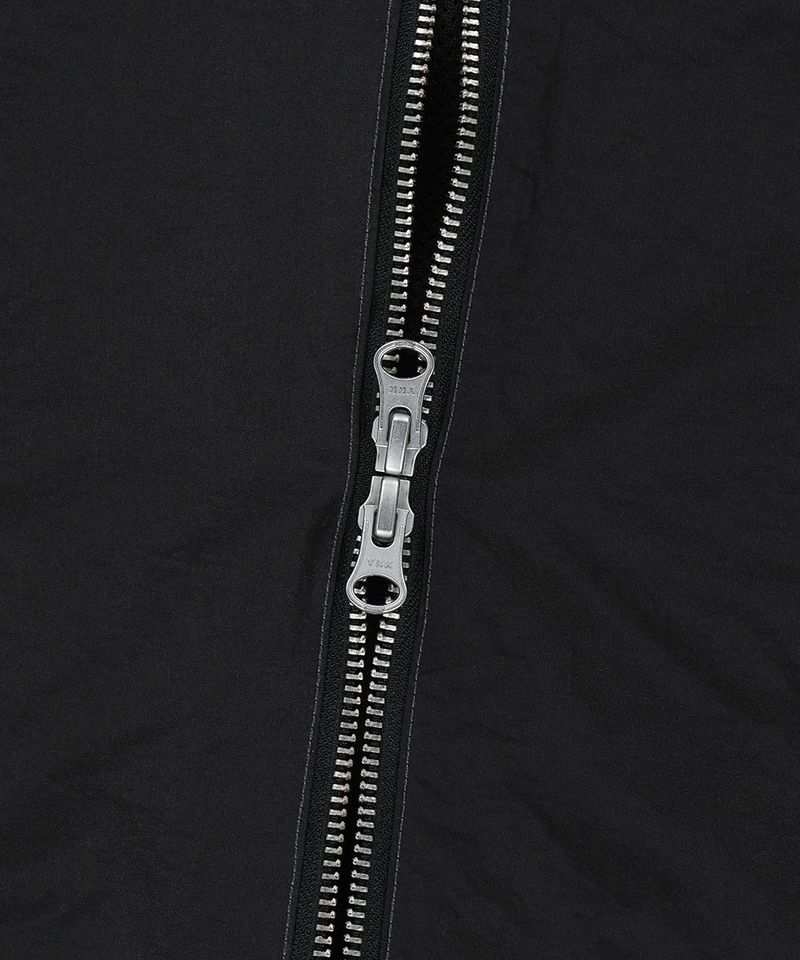 COVER STITCH NYLON TRACK JACKET