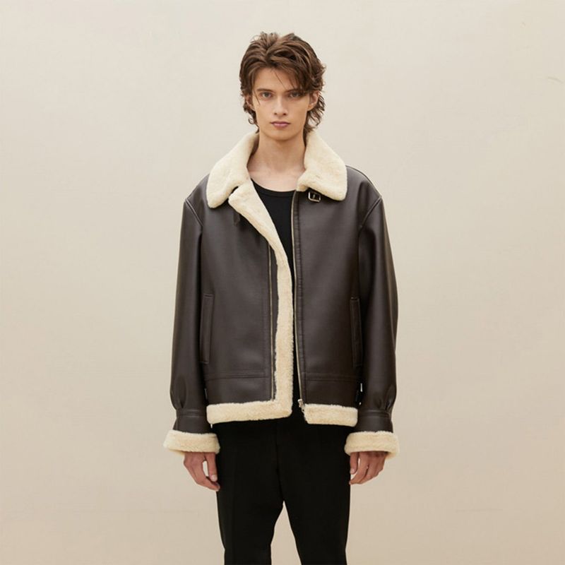 SPERONE(スペロネ)の「FAKE B3 MUSTANG JACKET MEN (BROWN)(Jackets/Outerwear)」