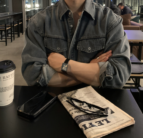 Meyer Western Washed Overfit Denim Shirt