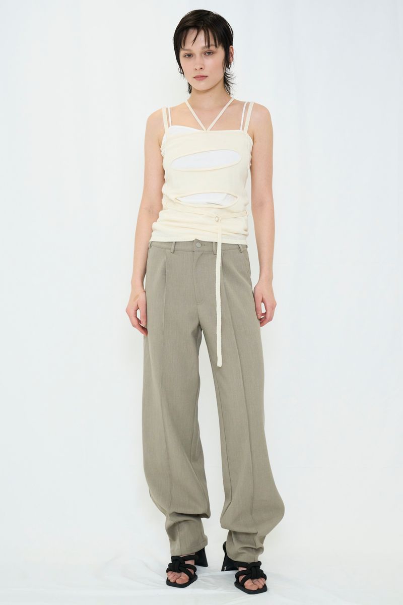 LAYERED KNIT CAMISOLE