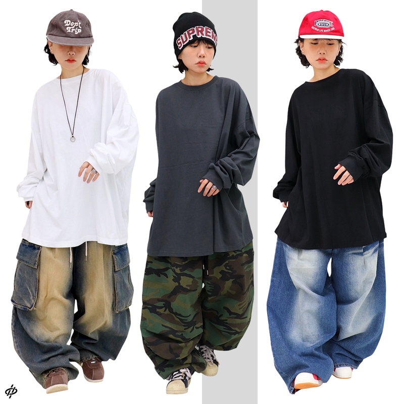Over Dumble Box Long Sleeve Tee