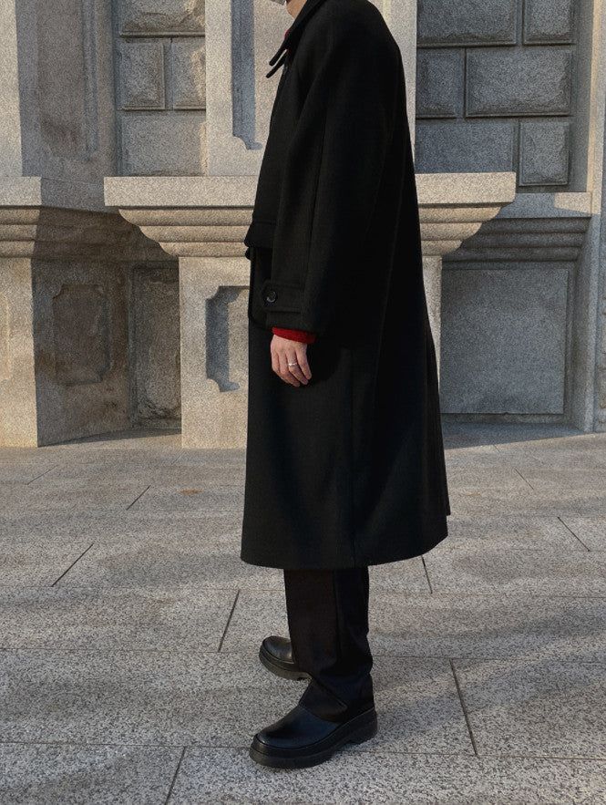ASCLO Hidden Pocket Wool Coat (3color)