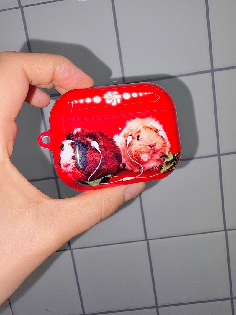 Furry Friends airpods case_Guineapig
