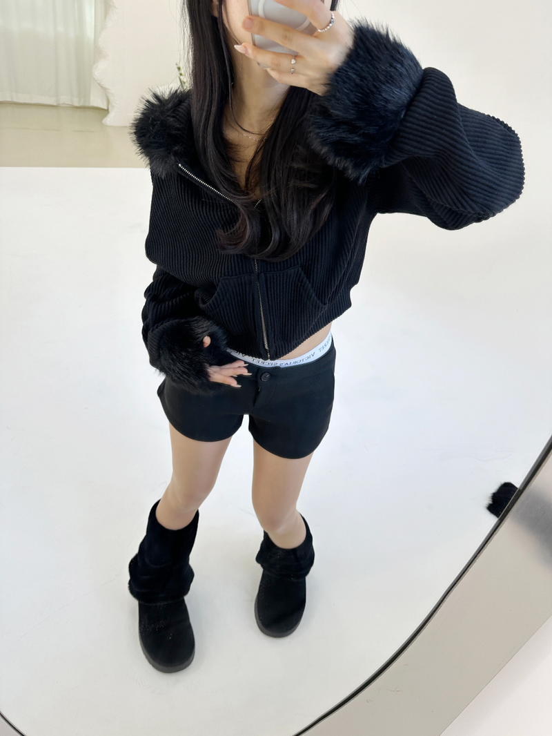 (Y2K + HIP♥/ HOOD + WARMER POINT♥) - 2 COLORS