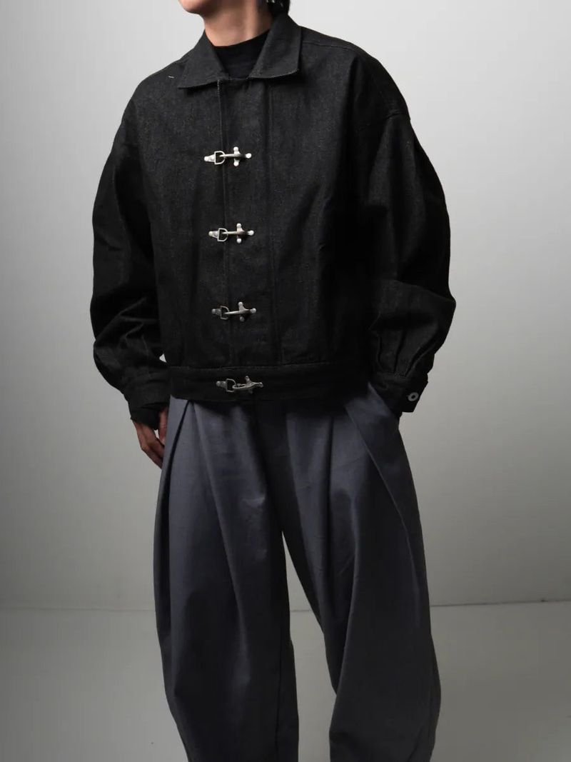 Remesso（レメッソ）の「JT8 Denim Clasped Fireman Jacket（Jackets/Outerwear）」