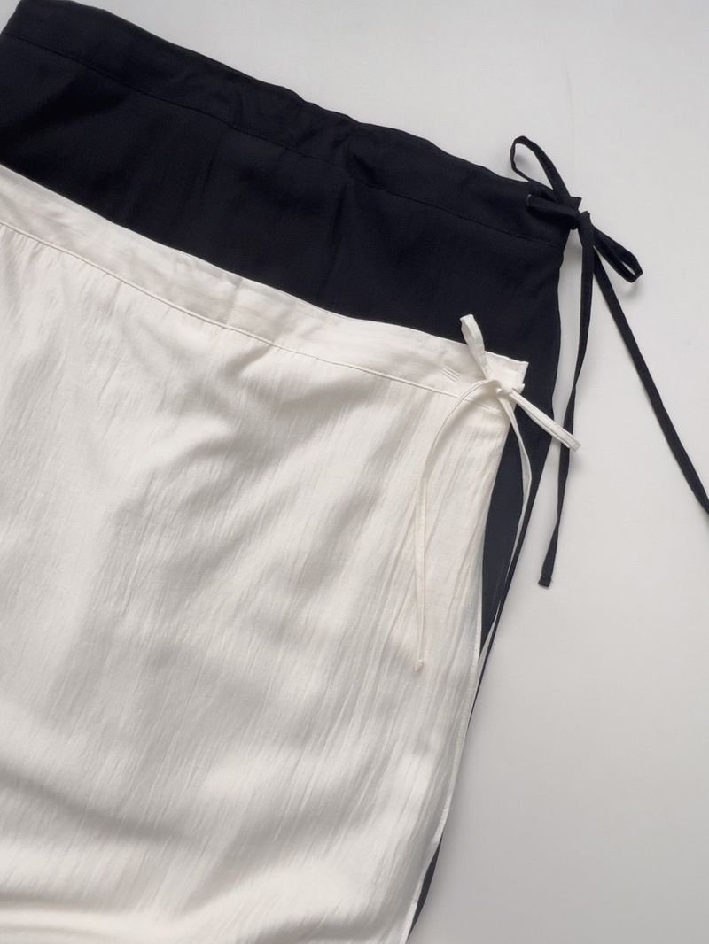 Radi Chiffon Layered Wrap Skirt
