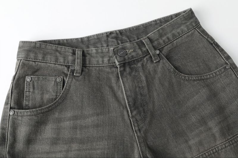 Ash pocket cargo jeans