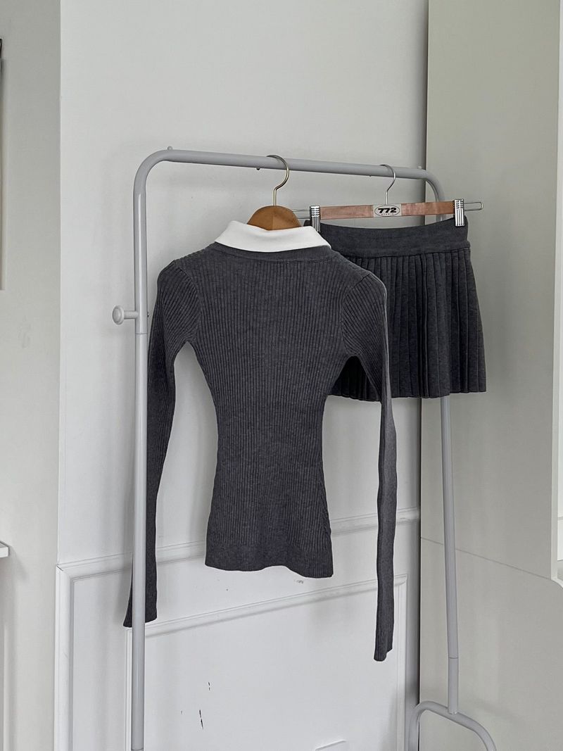 Jeff Knit Two Piece (One color)