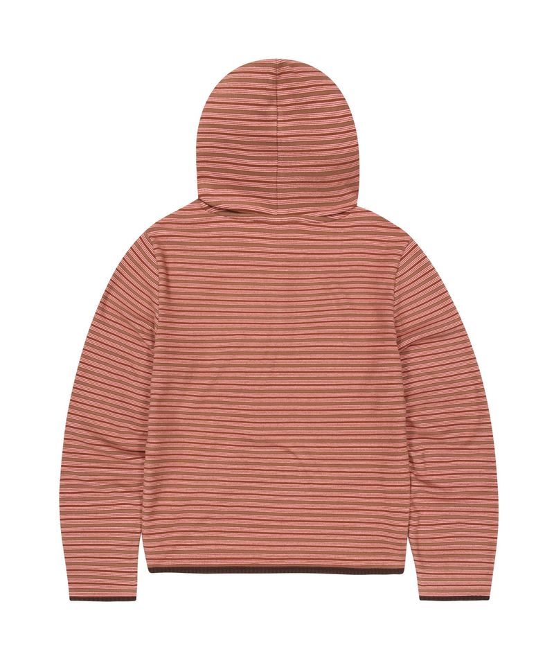 FLEECE HOOD LONG SLEEVE_RED