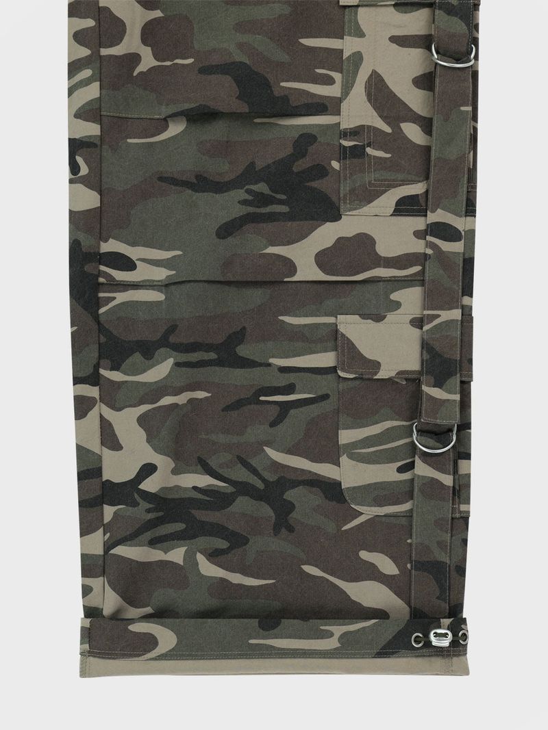 D-ring Cargo Pants_Camoflage beige