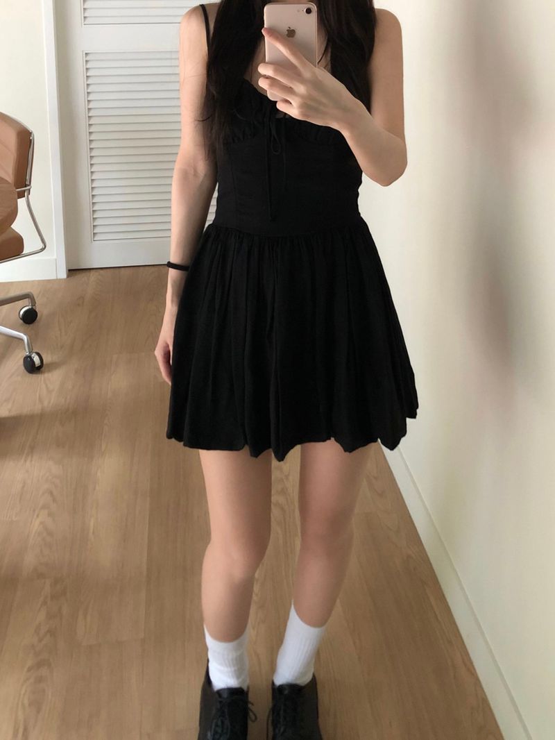Haze Balloon Mini Dress (3 colors)