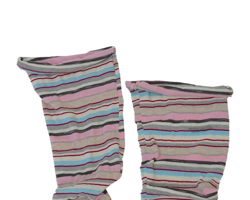 multi stripe loose socks