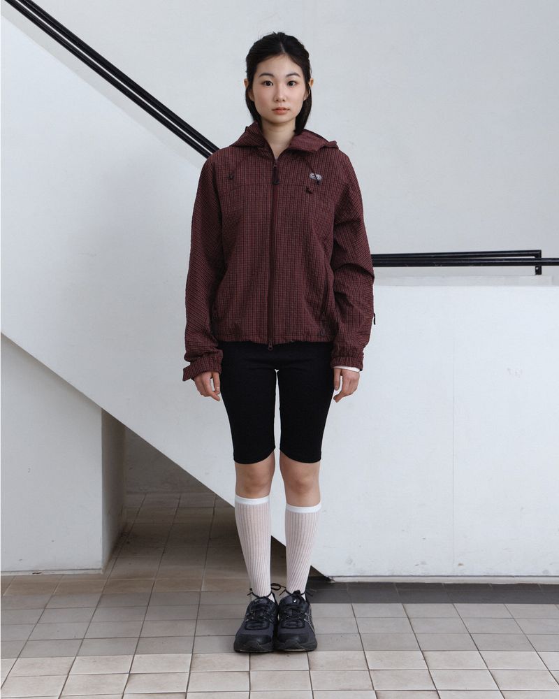 Plaid Light Tech Wind Jacket