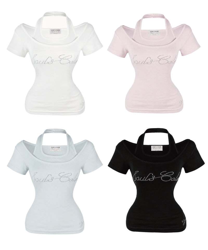SOUL'S COLOR（ソウルズカラー）の「[MADE] Jewel Halter Top (4color) （Tops）」