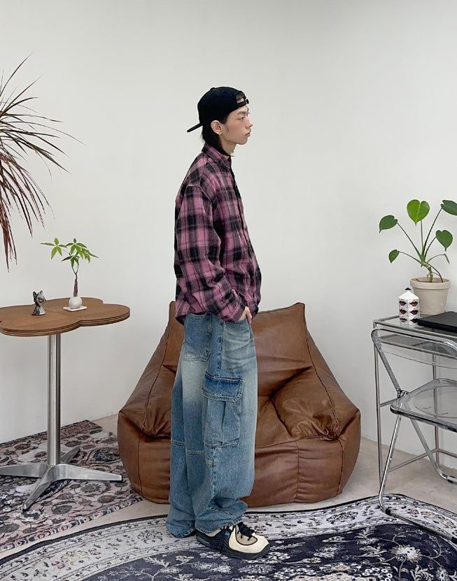Else flannel check shirt