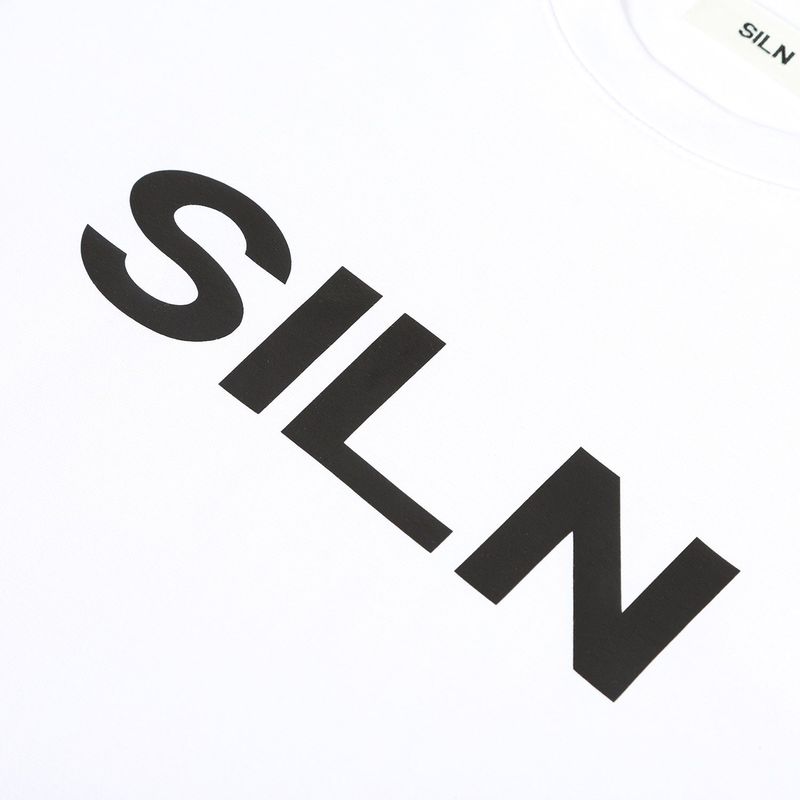 Essential signature t-shirt (WHITE)