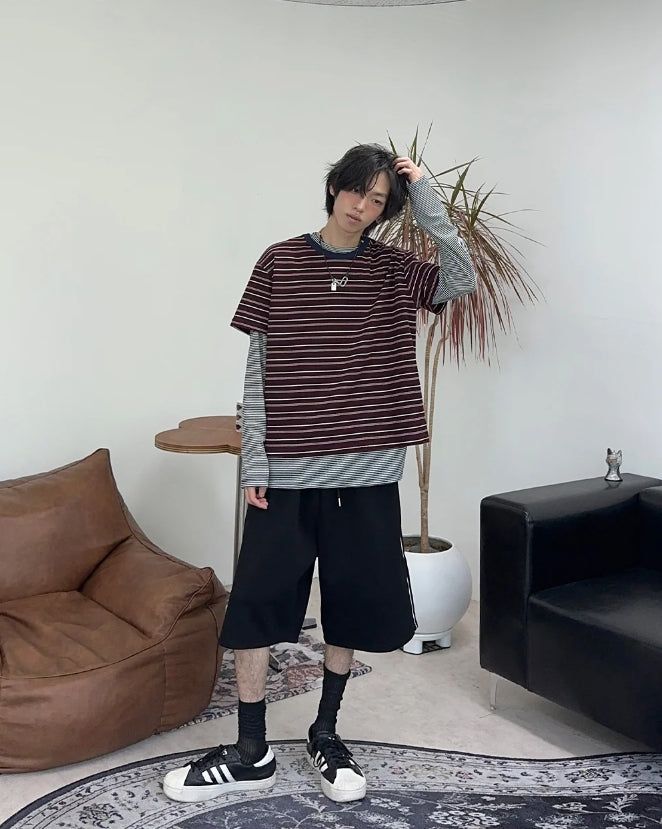 Eder Striped Short Sleeve Tee