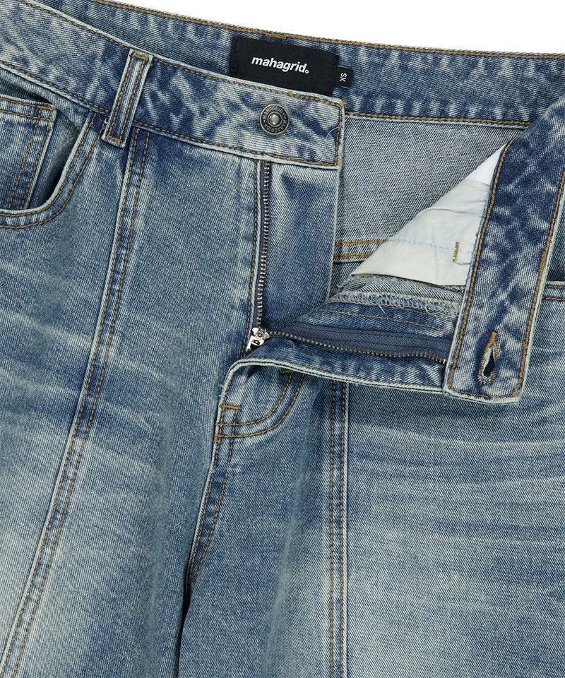 BERMUDA CARGO DENIM SHORT