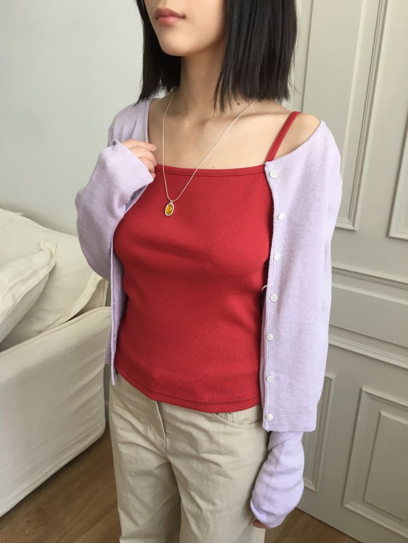 Lunera Round Cardigan (2color)
