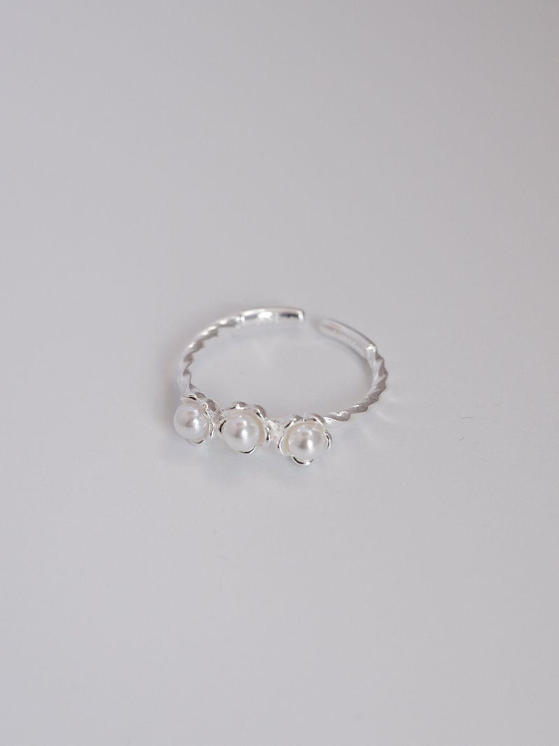 [925 Silver] #AR31 シルバーのアッキーリング