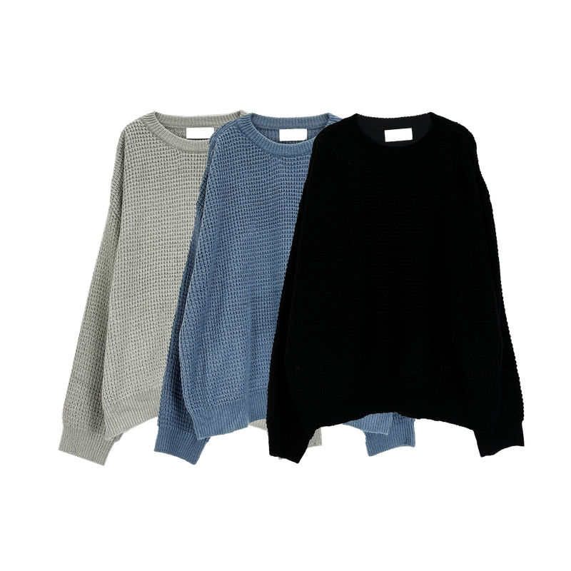 sky knit sweater
