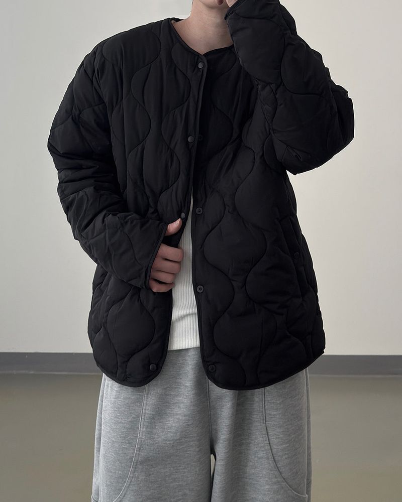 Wavon Quilted Padding Jumper