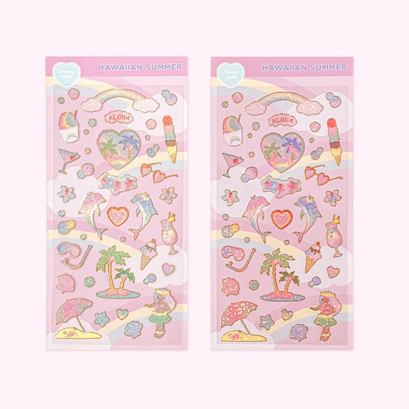 Dreamy-Lights（ドリーミーライツ）の「Hawaiian summer seal sticker（Smartphone Accessories）」