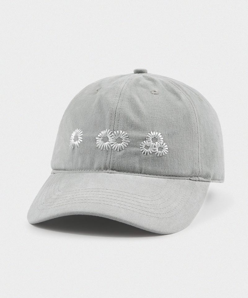 Newvy Logo Peach Ball Cap (GREY)
