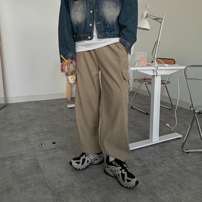 SP Corduroy Cargo String Pants (8color)