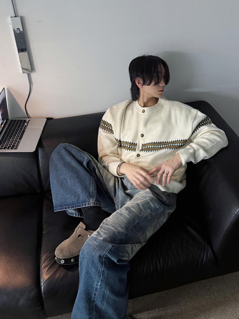 ASCLO(エジュクロ)の「ASCLO Chain Cardigan (4color)(Tops)」