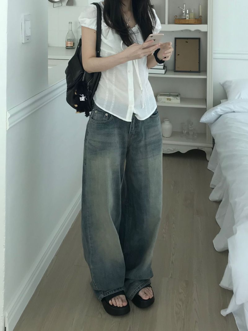 Raina Puff Blouse (2 colors)