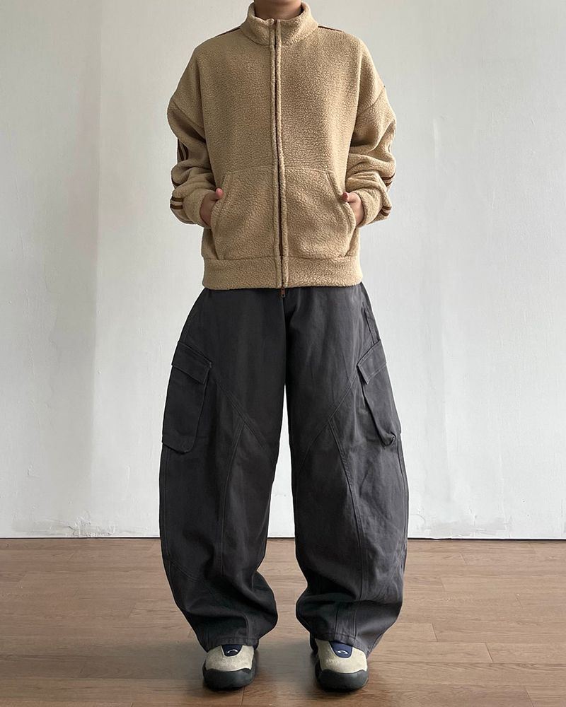 Mode Fleece Track Zip-up