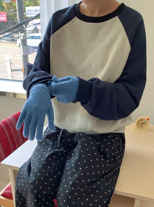 BAON（バオン）の「Vimparo Color Wool Knit Gloves - 50% wool（Fashion Accessories）」