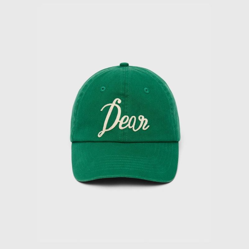 GENERAL IDEA（ジェネラルアイディア）の「UNISEX Dear Felt Wappen Ball Cap  [GREEN]（Hats）」