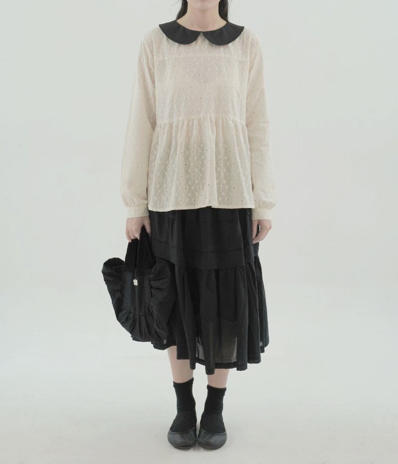 [fiebre] ribbonny blouse 
