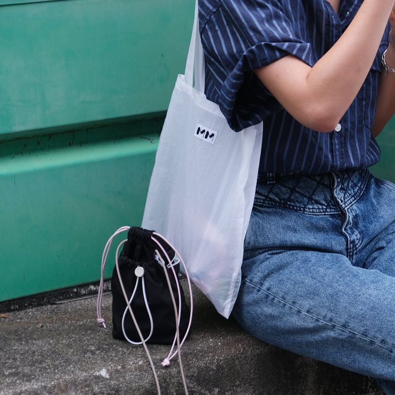 3 Pockets Mini Bag (Black)