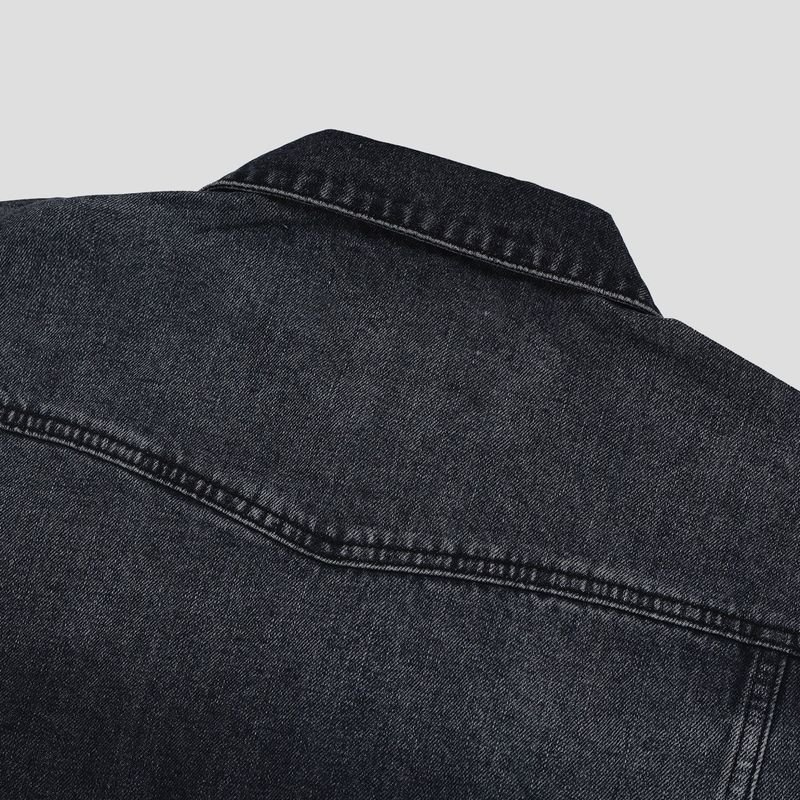 Sculp Crop Western Denim Jacket (No.848)