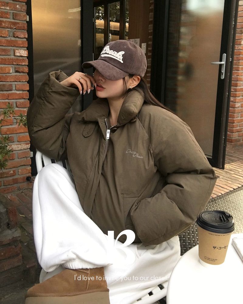BEIDELLI（ベイデリー）の「[ORIGINAL] Ronnie Raglan Short Down Jacket（Jackets/Outerwear）」