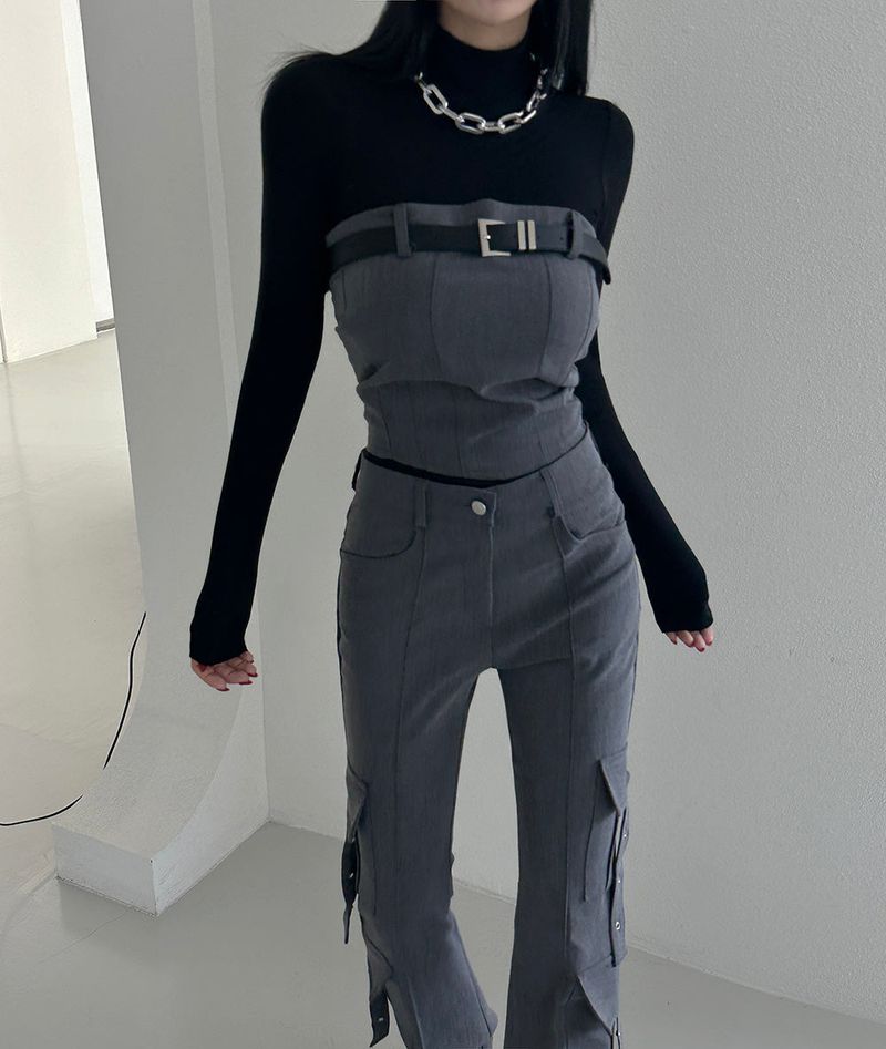 Synchro Smoke Tube Top