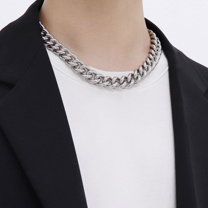 a bold chain of men's necklaces_CLEF OG NO.4 NEC